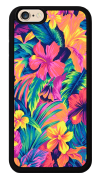 Case Tropical flower pattern 